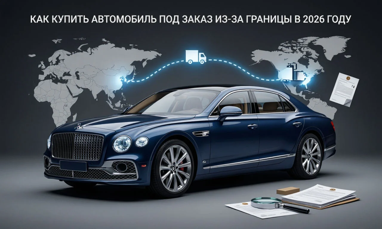 Как купить автомобиль под заказ из-за границы в 2026 году: пошаговая инструкция